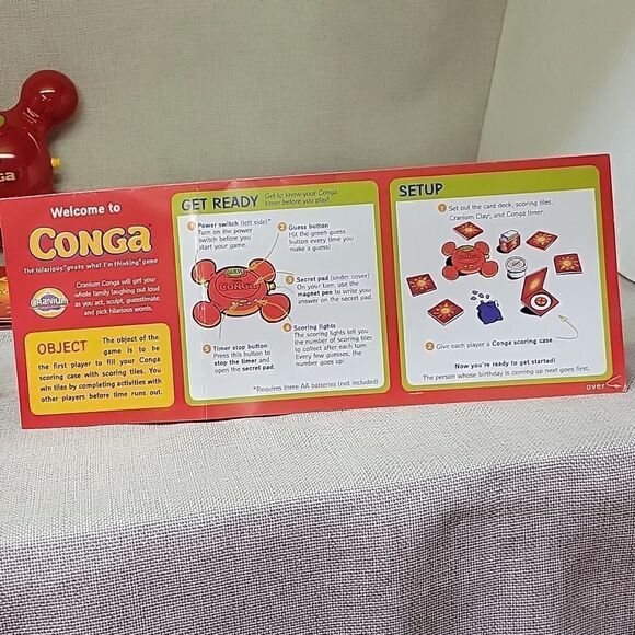 Cranium Conga Board Game Hilarious guess what I'm thinking - Picture 8 of 9